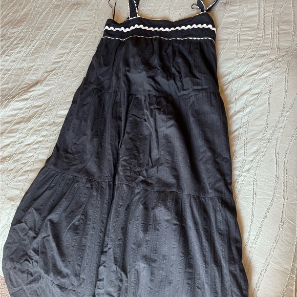 Black and White Maxi Landry Kate Dress - Size L - Picture 2 of 4